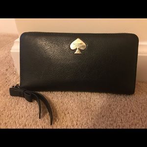 Kate Spade Large Black Wallet